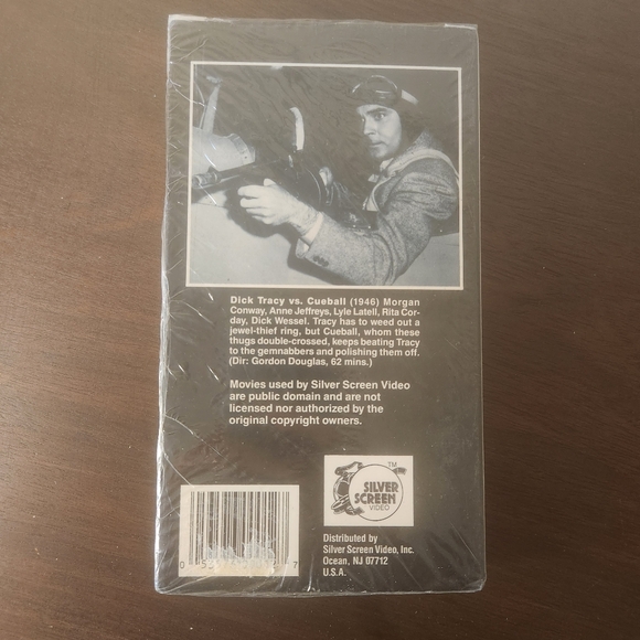 Dick Tracy Vs. Cueball, Morgan Conway [NEW], VHS Sealed vtg - Picture 5 of 5